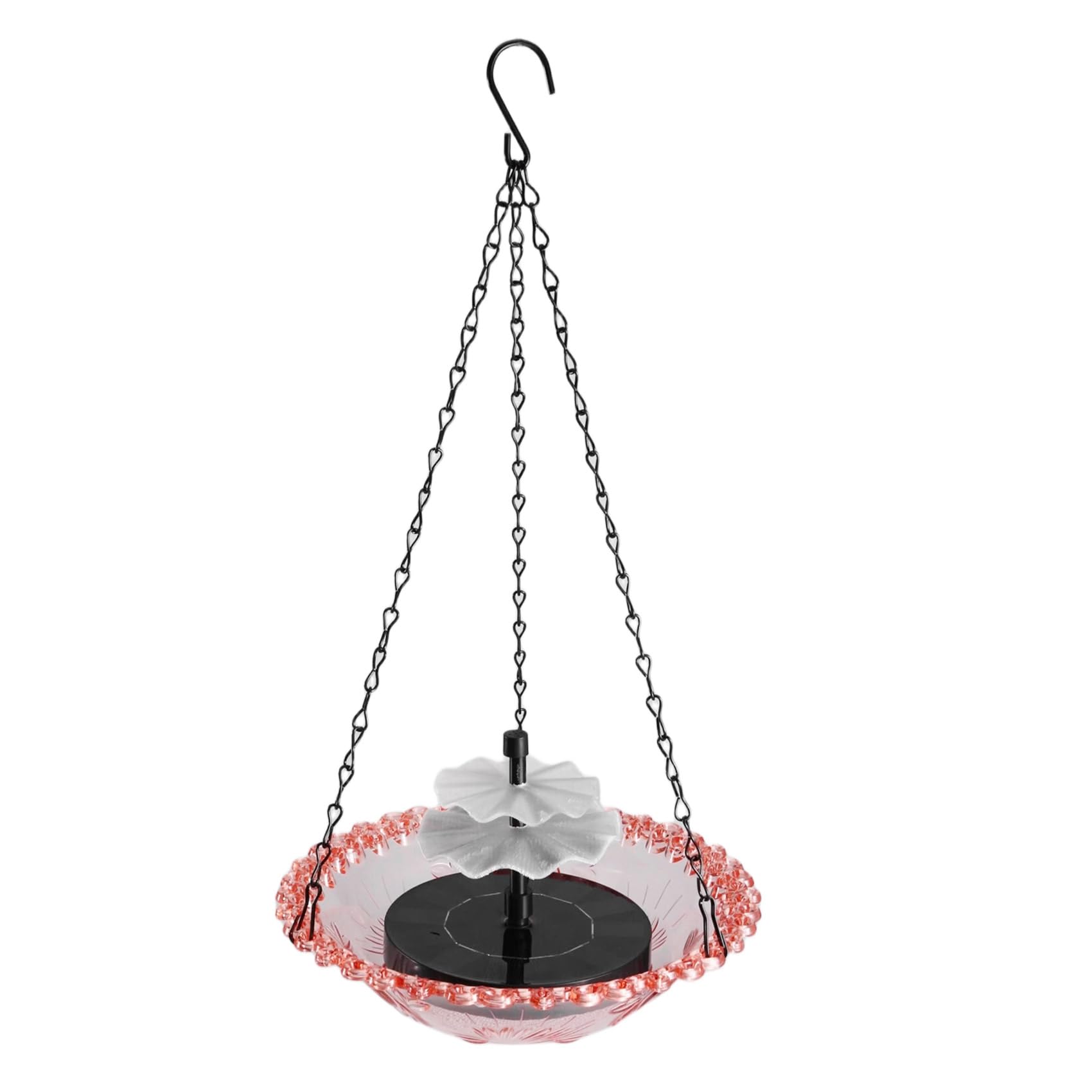 Jnchdghwa Solar Bird Bath Fountain Decorative Outdoor Water Fountain Birdbath Backyard Birdbath Attracts Wild Birds Outdoor Water Fountain