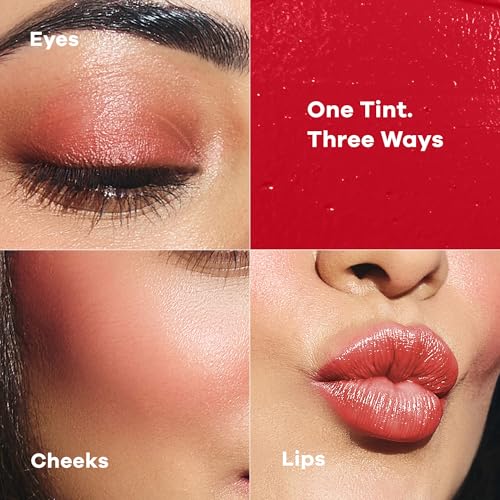 Image of Earth Rhythm Lip & Cheek Tint - 10 Hour Wear, 100% Plant-Based Pigments, No Silicones, No Mineral Oil - Cherry