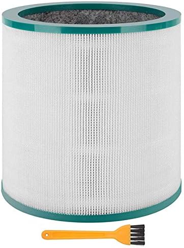 Zunedhys True HEPA Filtro de repuesto para purificador de torre Dyson Pure Cool Link TP01 TP02, TP03, parte 968126-03