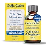 Colic Calm Homeopathic Gripe Water - 2 Fl. Oz - Colic & Infant Gas Relief Drops - Helps Soothe Baby Gas, Colic, Upset Stomach, Reflux, Hiccups - Made in The USA - Safe, Gentle, Natural Gripe Water