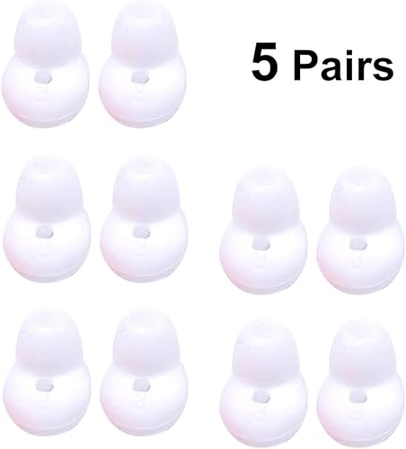 UKCOCO Paia Cuffie Auricolari Bluetooth Antiscivolo Cuffie Ricambio Auricolari Ricambio Accessori per Samsung Gear Circle SM-R130 Auricolari Bianca UKCOCO Paia Cuffie Auricolari Bluetooth Antiscivolo Cuffie Ricambio Auricolari Ricambio Accessori per Samsung Gear Circle SM-R130 Auricolari Bianca