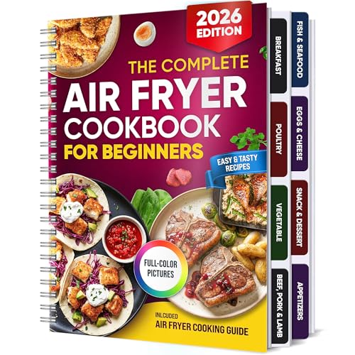 The Complete Air Fryer Cookbook for Beginners by TUSGOR