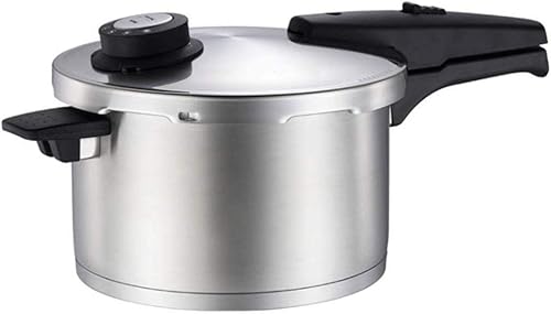 Miniatura 1 de SEIJY Olla a presión, utensilios de cocina de acero inoxidable, cocina de inducción doméstica, cocina de gas, olla a presión universal a prueba de