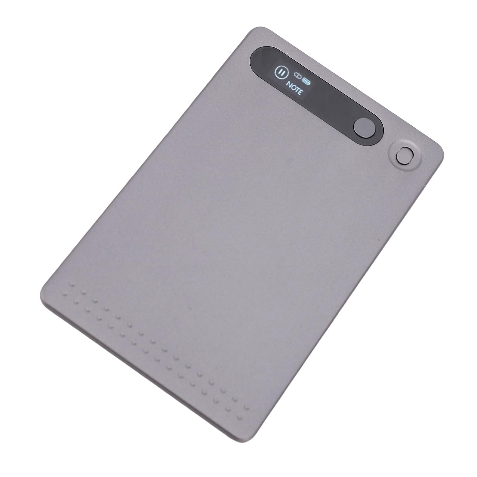 Yosoo Health Gear Nota Grabadora de Voz Aleación de Aluminio AI Traductor de Voz Grabadora 64GB Grabación 30H Transcripción de 23 Idiomas Sensores Duales para Reuniones Conferencias Llamadas