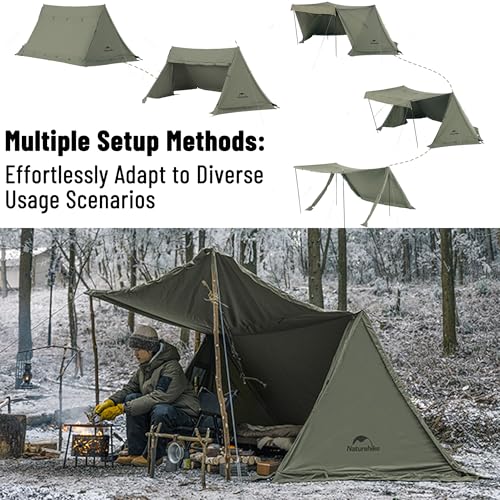 Carpa Naturehike Ares Hot para 1 persona, 4 estaciones miniatura 3