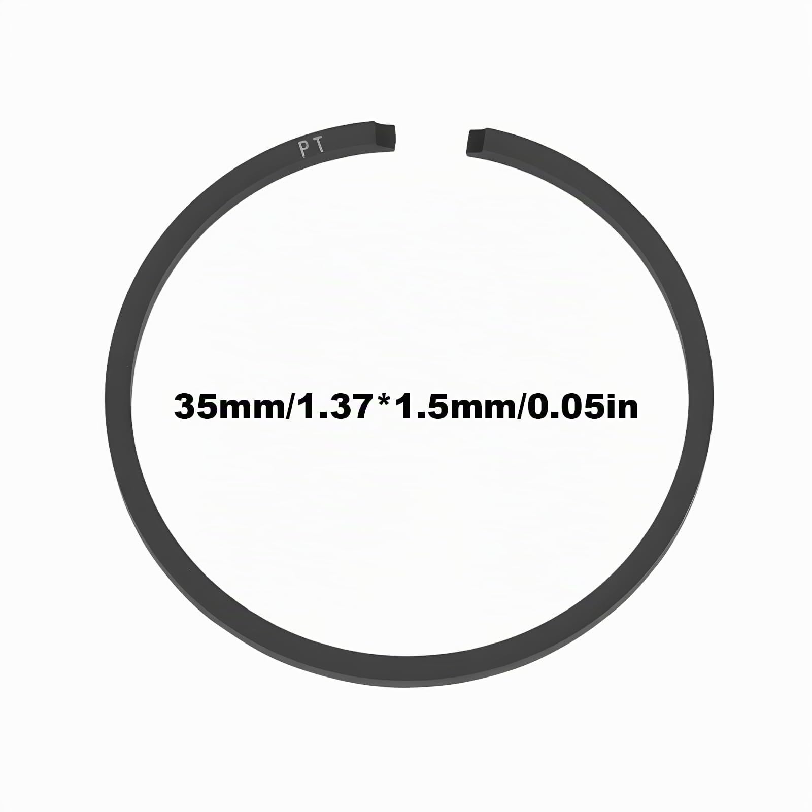 SG Store 2 Segments de Piston 545154009 Compatible avec Husqvarna Débroussailleuses Et Souffleurs à Essence