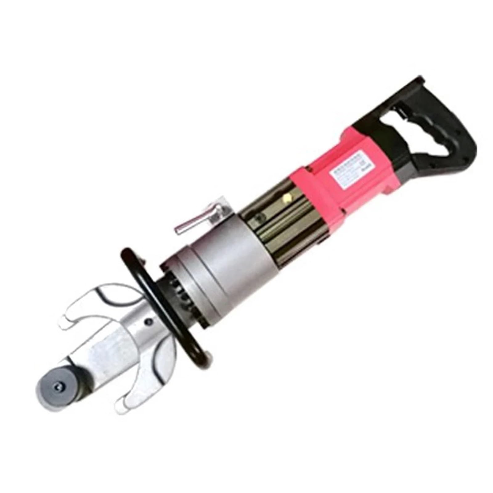 Gqnblvhzupdm One Color Rebar Bender, Hrb-25 Electric Hydraulic Steel Bar Bending Machine Portable Rebar Fast Bender Handheld Straightening Tools Bend Range 4-25Mm