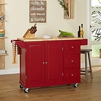 Algopix Similar Product 16 - Kitchen Island on Wheels Drop Leaf