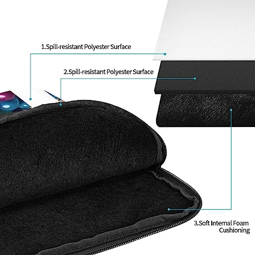 Happy Birthday Beautiful Laptop Sleeve Case 15 Inch Suitable For Notebook Computer Tablet Traveling Carrying Simple Case3