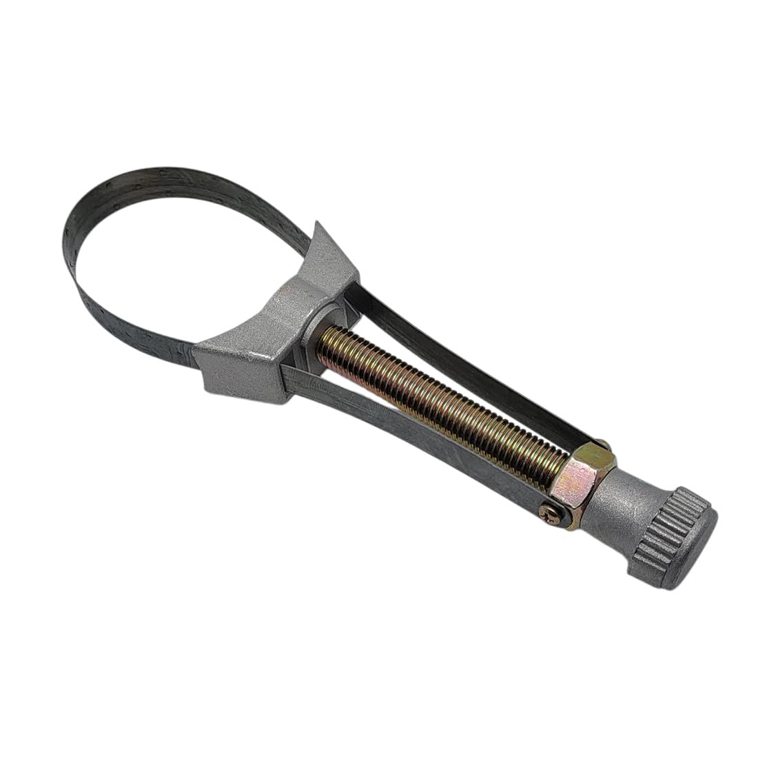 Chiave Filtro Olio Regolabile 60-115 mm per Auto Moto Camper, Fascia Acciaio Antiscivolo