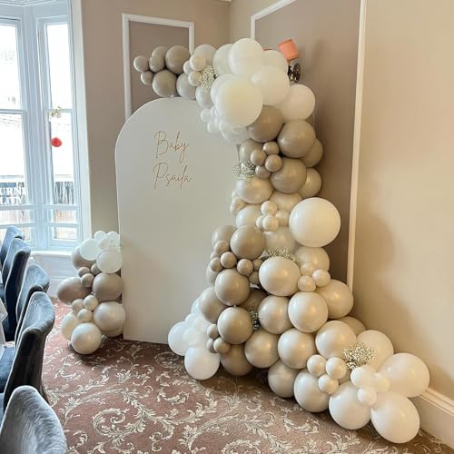 Image of 108Pcs Double Stuffed Nude Balloon Garland Arch Kit