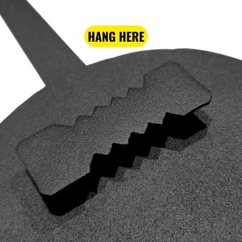 Image of Artrooms Shree Swami Samarth Metal Wall Art | Wall Decoration & Wall Hanging | 17x25 Inch | Matte Black Finish | Spiritual, Temple, Home & Office Decor