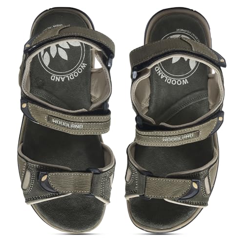 Image of Woodland Men's Leather Sandal