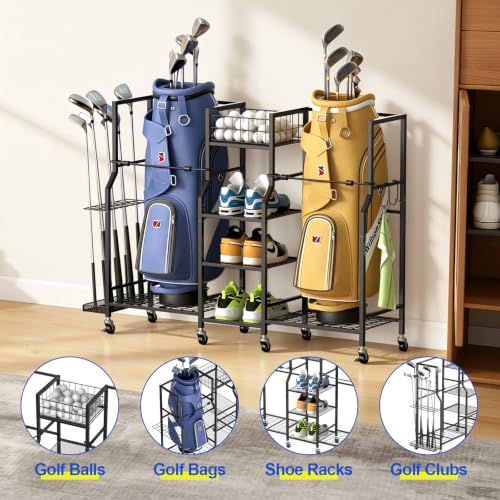 samstar Golf Storage Garage Organizer