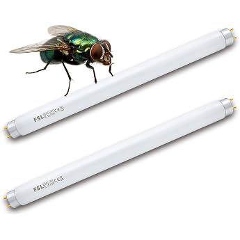 FSL BL T8 F10W Insect Killer Electric Replacement Bulb 13 Inch UV Tubes for 20W Mosquito Lamp/Mosquito Killer Pack of 2