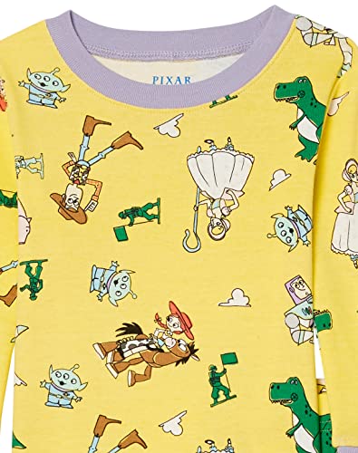 Amazon Essentials Disney | Marvel | Star Wars | Princess Toddler Girls' Snug-Fit Cotton Pajamas, Pack Of 3, 3-Piece Toy Story Bo Peep Set, 3T #TOP1