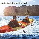 lahomia Kayak Seat Detachable Canoe Back Rest Support Comfortable Backrest Fishing Boat - Image 3