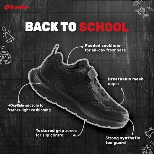 Image of Lotto Unisex Ace Jr School Shoes