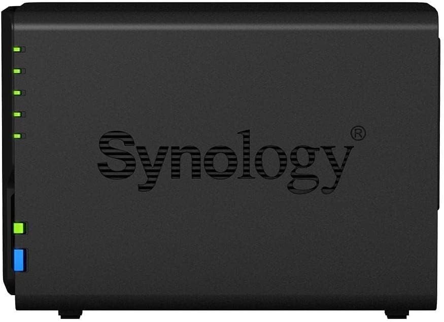 Synology DS220+ 8TB 2 Bay Desktop NAS Solution installed with 2 x