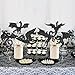 16pcs Dragon Centerpieces Sticks for Table Black Glitter Dragon Baby Shower Decorations for Fantasy Dragon Theme Birthday Party Decorations Supplies
