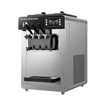 アイスマシーン Amazon | 商業のアイスクリームマシン、3 フレーバーソフト