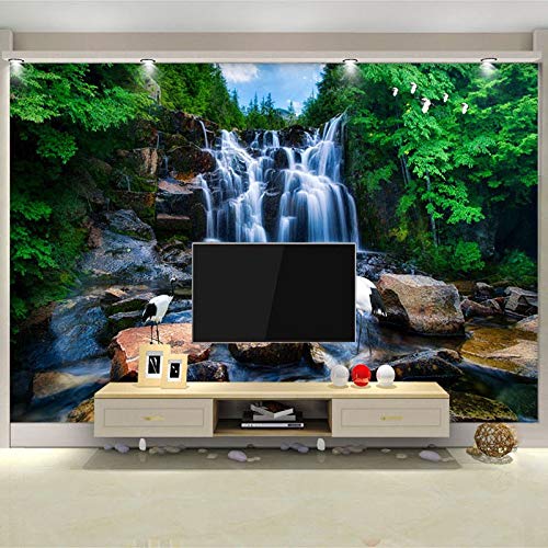 Papier Peint Photo Cascade Élégane - Décoration Murale Moderne 300x240
