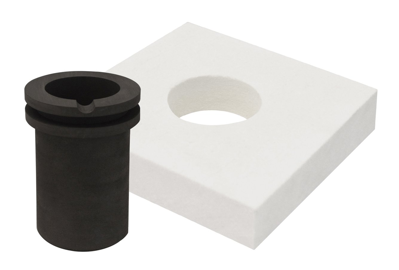 60 Oz Deluxe Quikmelt Topper Kit With Flange Crucible Jewelry