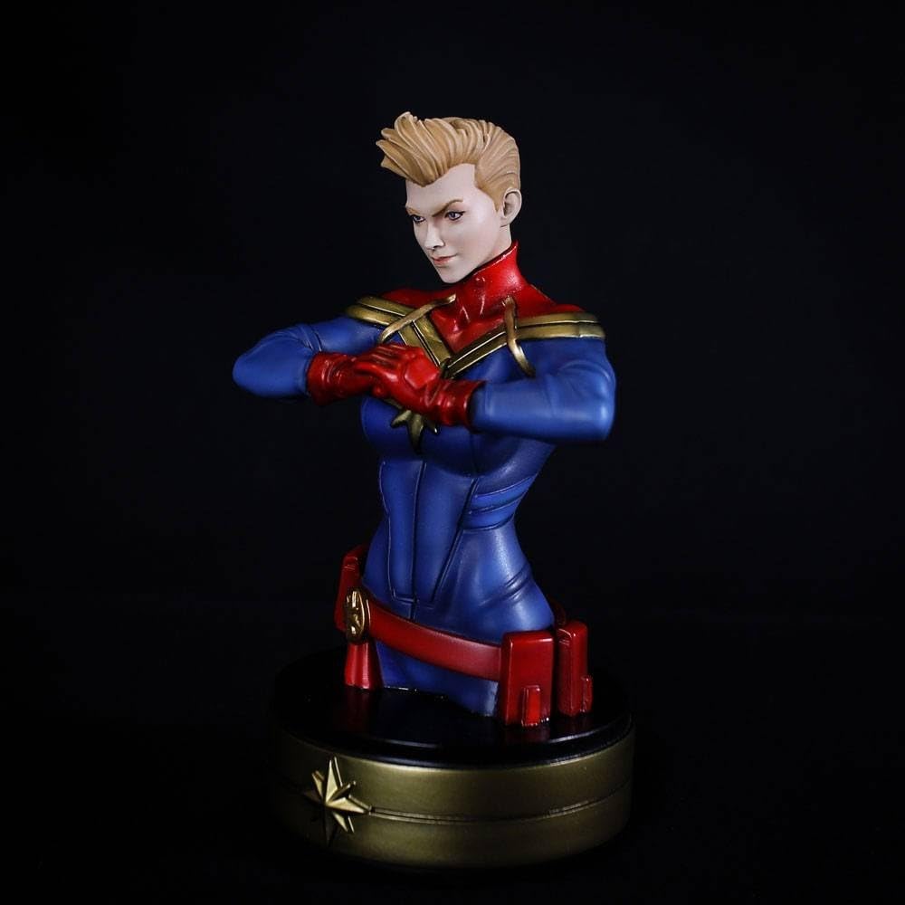 Semic Distibution Buste Marvel Captain Marvel - Résine 20 cm (ref. SMB005) Multicolore