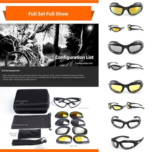 BLRUMA Polarized Motorcycle Glasses
