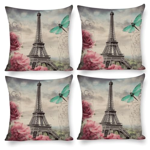 Housse de coussin libellule pour protéger et embellir votre lit - 2