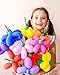FOTIOMRG 200pcs Twisting Balloons 260 Long Balloons for Balloon Animals, 20 Assorted Colors Premium Quality Magic Skinny Modeling Latex Balloon for Birthday Christmas Party Decorations