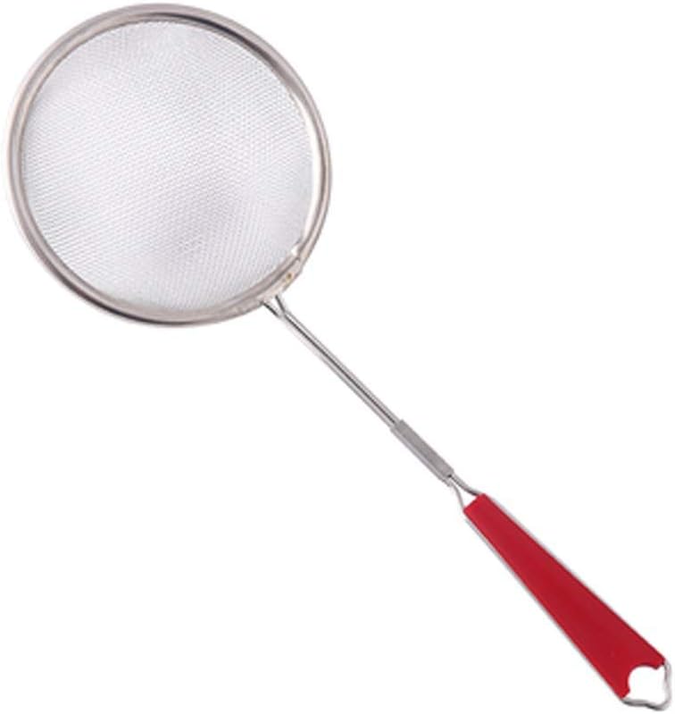 Strainers Skimmer Fine Mesh Stainless Steel Strainer Medium Small Sifters with Comfortable Non Slip Handles Colander for Kitchen Cooking Strainer Set (Size : M) ()