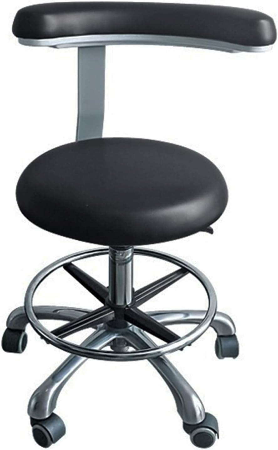 Dental Assistant Stool - 360-Degree Rotation, Adjustable Height, Design for Dental Clinics