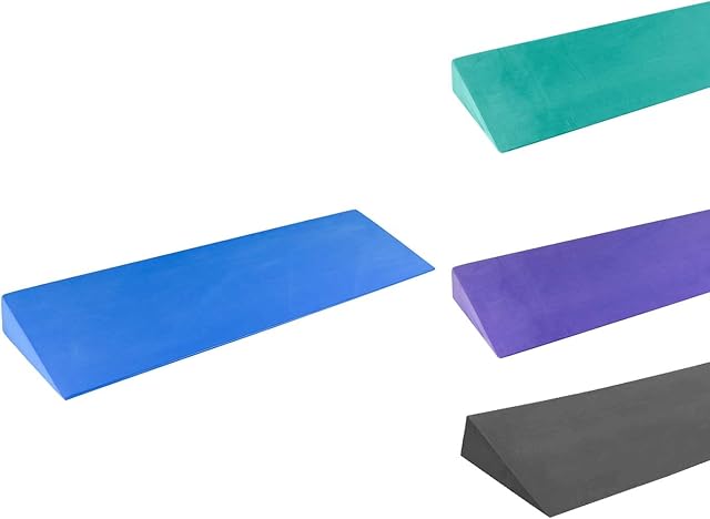 Yoga-Mad EVA Yoga Wedge | Lightweight EVA Foam | Non Slip Yoga Wedge for Wrists and Hands | Slanting Wedge for Professionals and Beginners in Yoga and Pilates