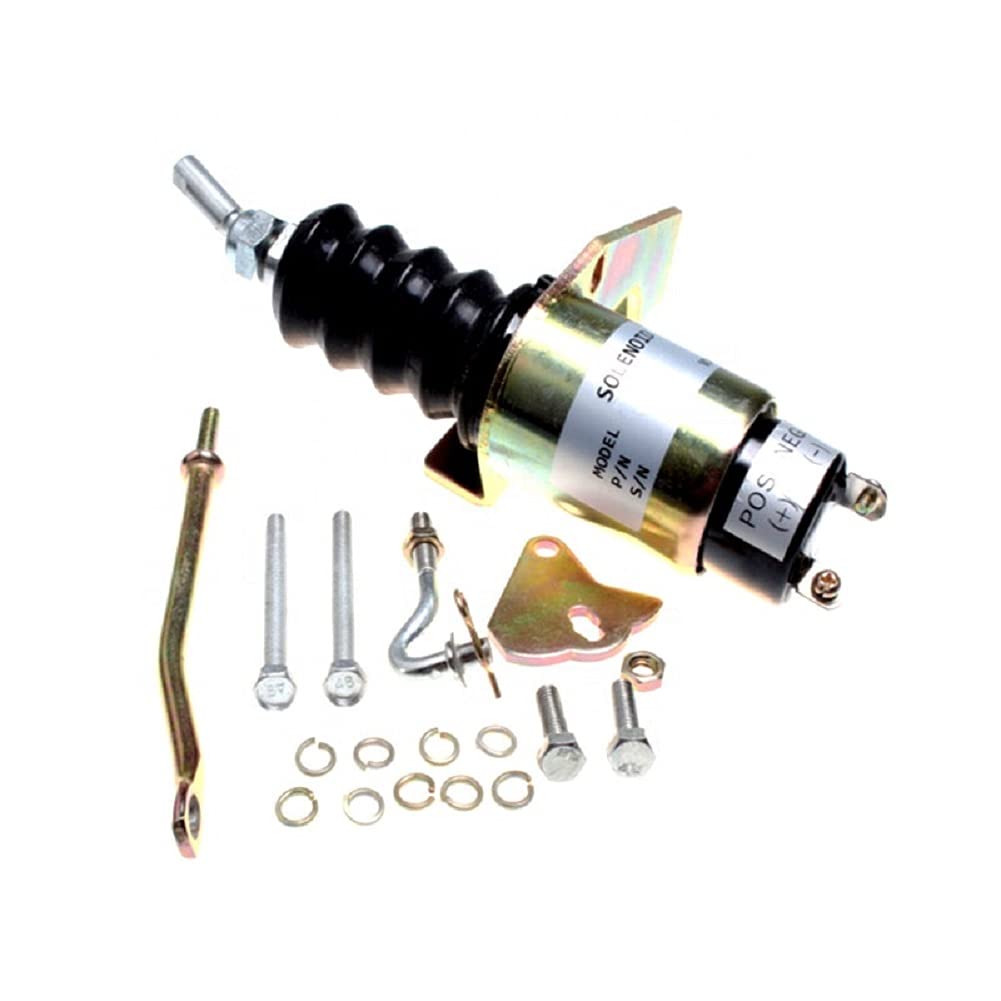 12V Válvula solenoide de corte de combustible SA-3800-12 Compatible with RSV SYNCR0 START RlGHT M0UNT CAIJUN-AUTO