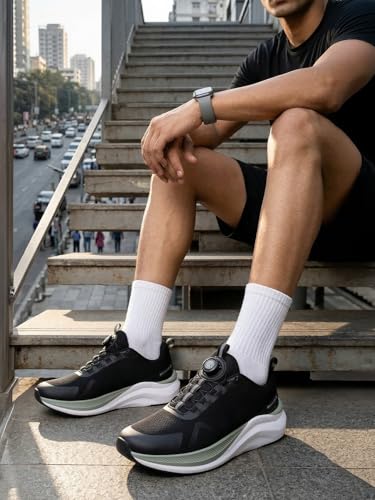 Image of Bacca Bucci ION Glide - Advanced Performance Sports Shoes with Rotary Lacing & Ultra-Comfort Insocks