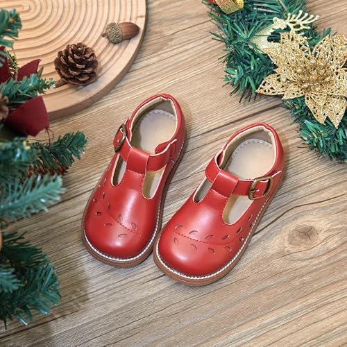 Image of Otter MOMO Toddler /Little Girls Mary Jane Slip-on School Uniform Party Dress Shoes