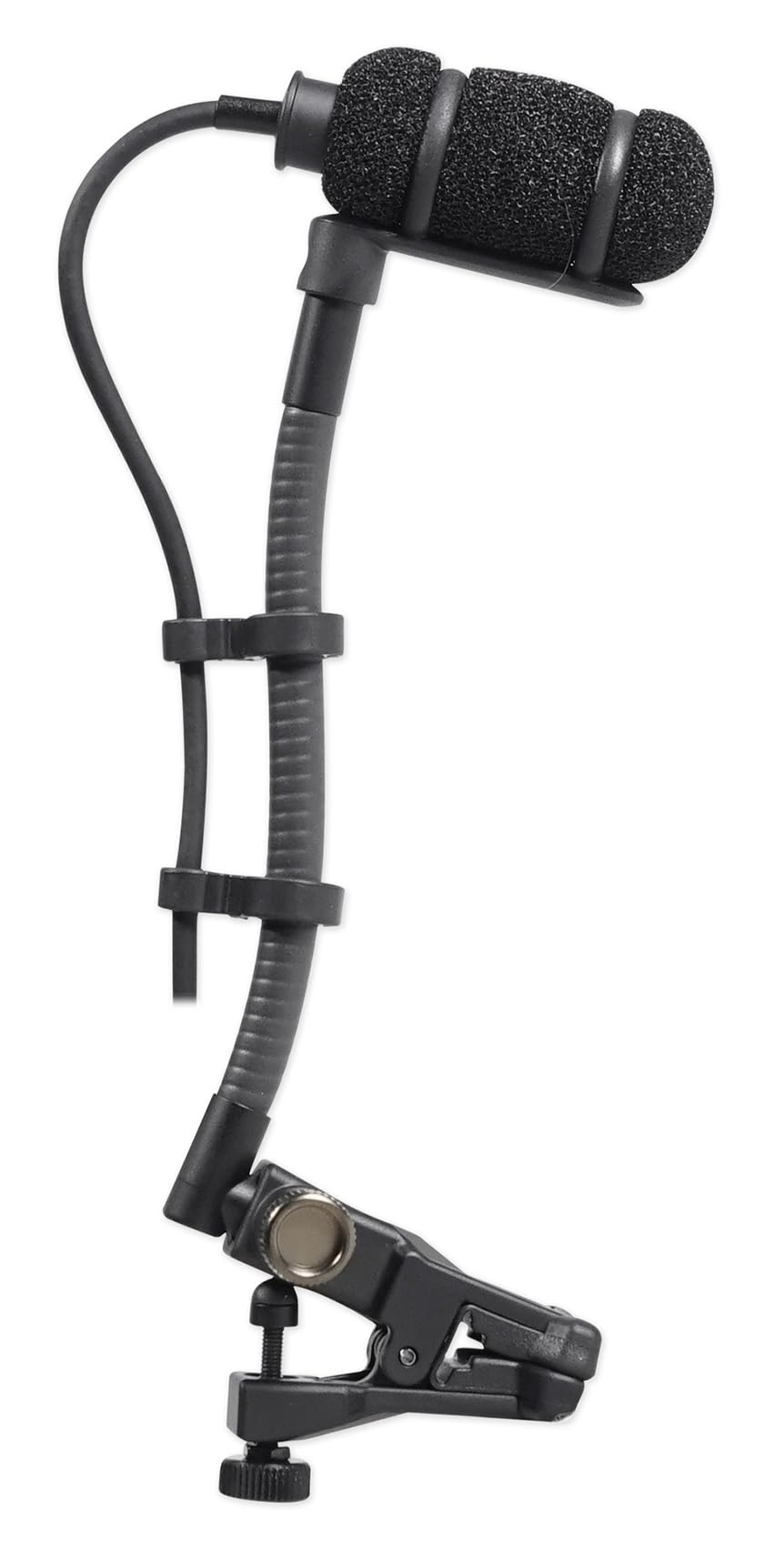 Audiosavings Bundle: ATM350U Mini Condenser Clip-On Instrument Microphone Mic w/XLR Bundle with MP-120 Single Dynamic Driver Professional in-Ear Monitors + Carry Case (2 Items)