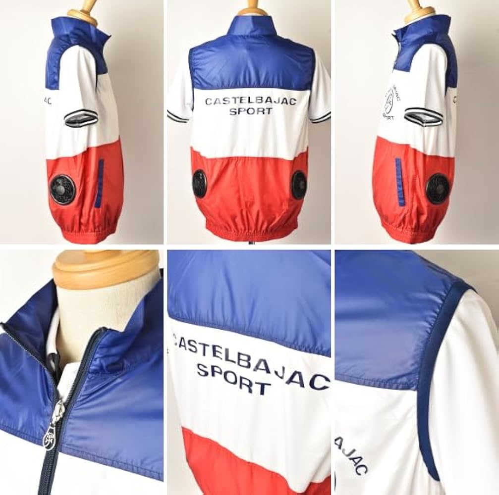 CASTELBAJAC スポーツベスト ファン付き CASTELBAJAC スポーツベスト ファン付き 空調服®×カステルバジャック