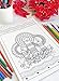 Santa's Christmas Adult coloring book : Volume 11 by Prajakta P | Premium Handmade Paperback Spiral Bound Coloring Book | Art and Sip Party, DIY Kit, Party favor | Stress Relieving Patterns for all
