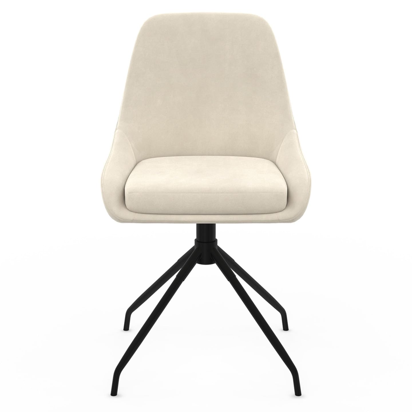 IDMarket - Lot de 4 chaises pivotantes 360° THALYA