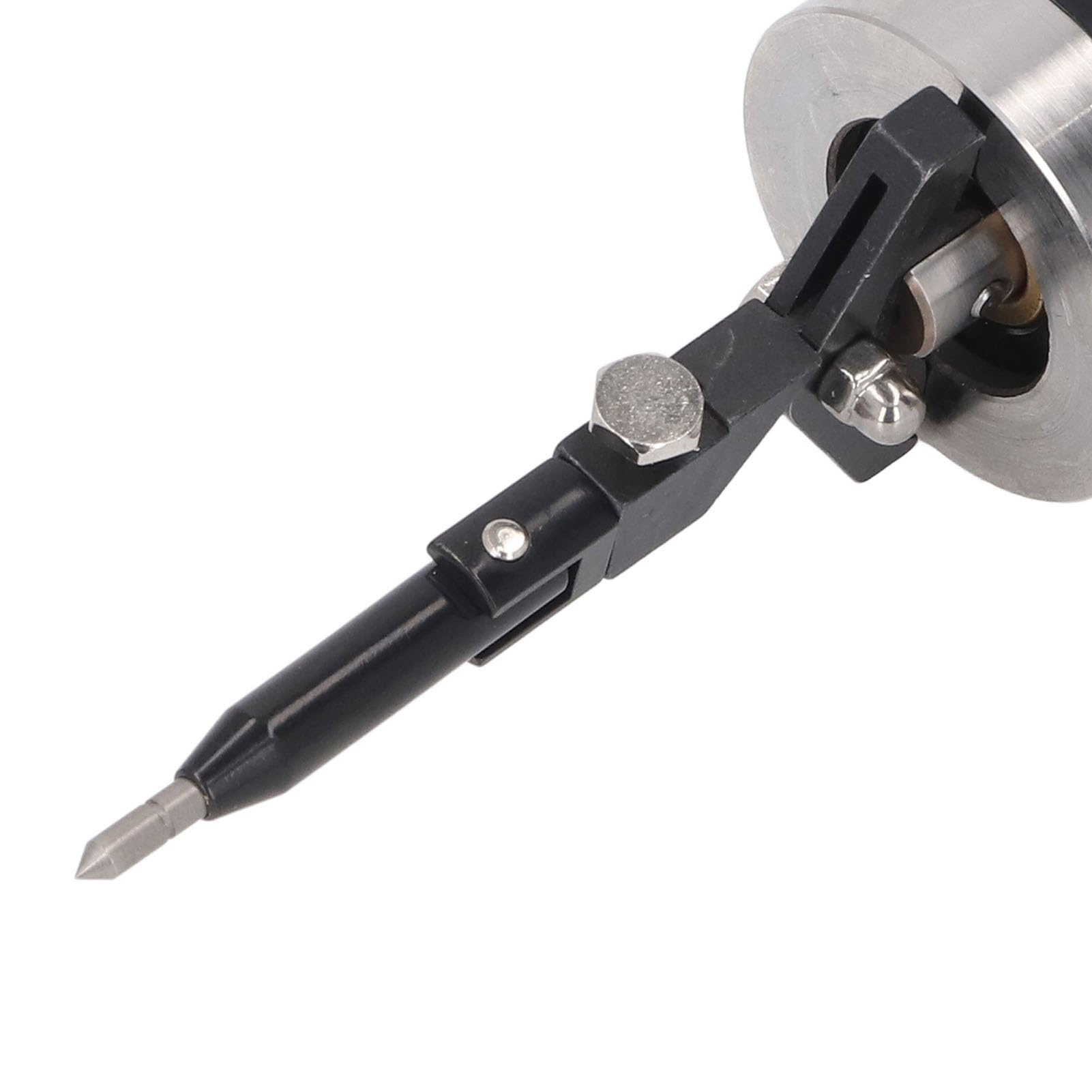 Indicador de Centrado Coaxial, Rango 0-0.15in Escala 0.0005in Indicador Co Ax Fácil de Usar Fresadora Alineación Dial de Prueba con Estuche de Almacenaje