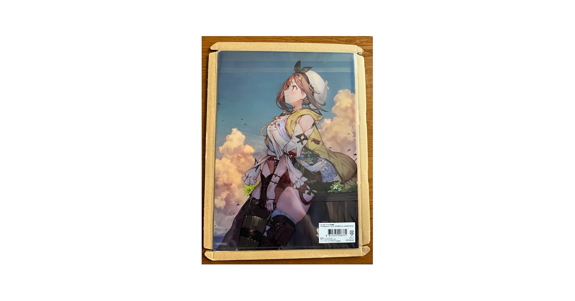 ライザのアトリエ 非売品 コラボ ライザ A4 クリアファイル コミケ C102 コミックマーケット102／ガストショップ