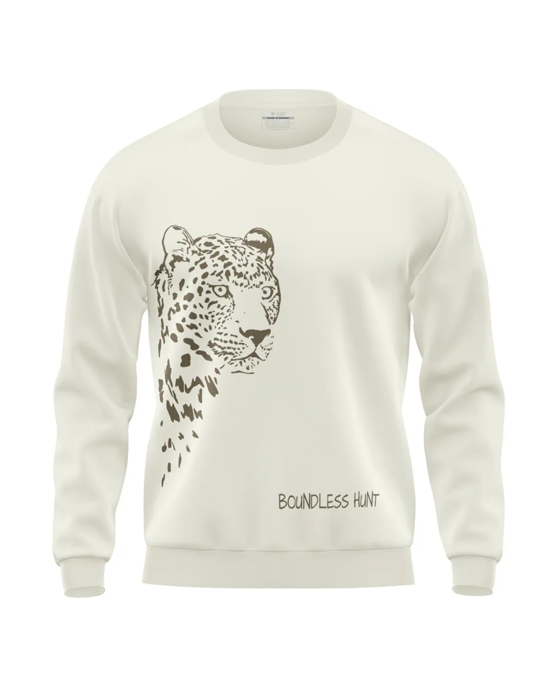 warriorworld Men’s 100% Cotton Sweatshirt | Stylish Crew Neck Long Sleeve Pullover | Soft Fabric Casual Wear for Winter & Everyday Comfort-picture-21