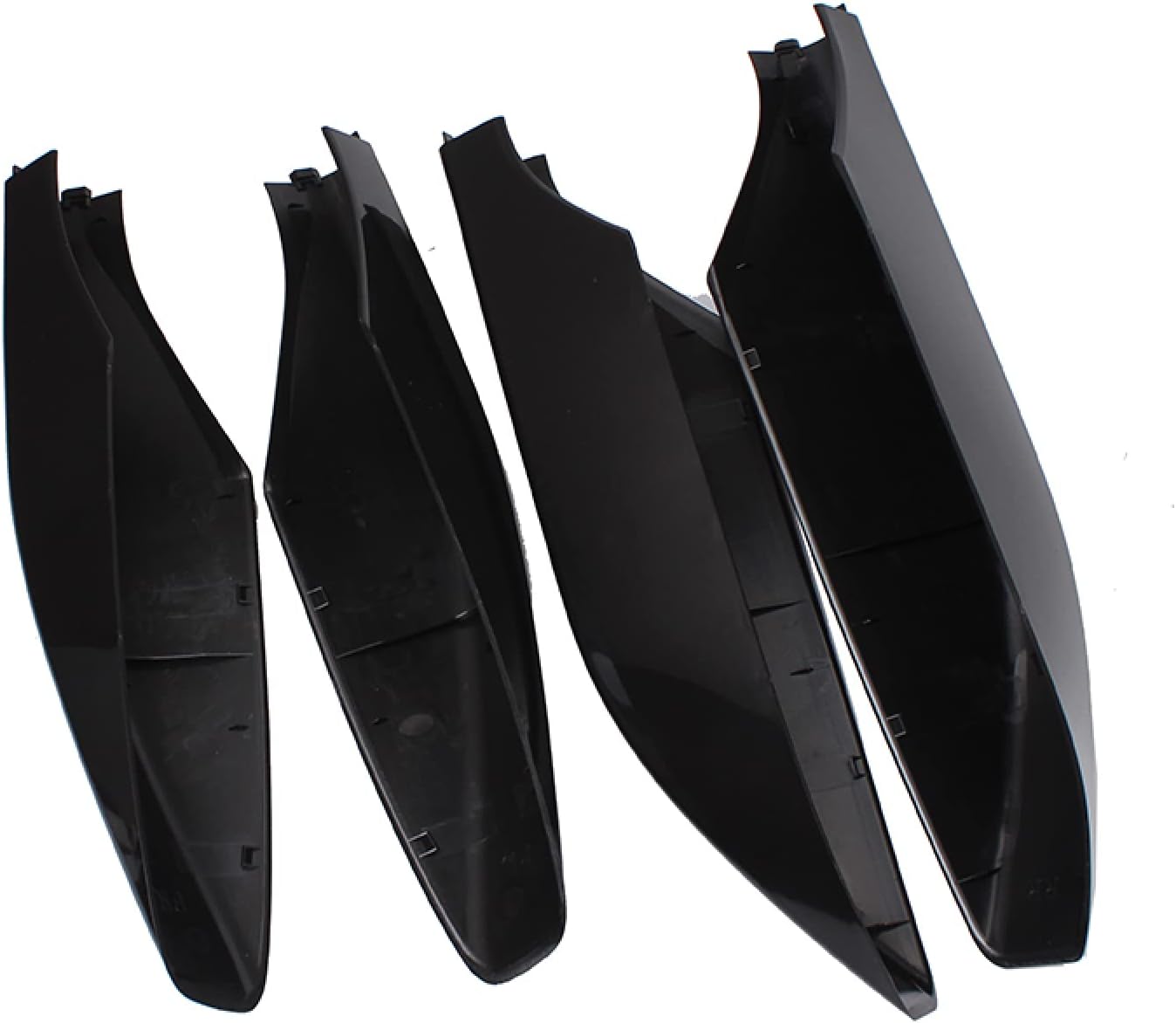 for Lexus GX470 2003-2009, 4Pcs Luggage Roof Rack Bar Rail End Cover Shell Caps Trim Replacement