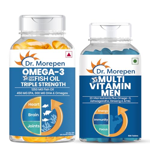 DR. MOREPEN Multivitamin Men & Omega 3 Triple Strength DR. MOREPEN Multivitamin Men & Omega 3 Triple Strength