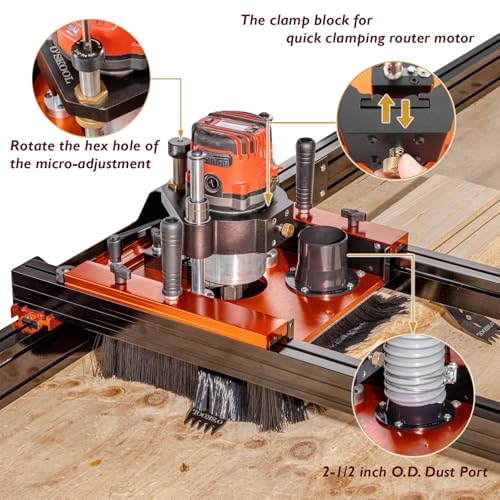O'SKOOL 3-Axis Gantry Router Sled