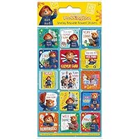 Paper Projects The Adventures of Paddington Sparkly Reward Stickers | Official Licensed Product | Reusable on Non-Porous Surfaces, 19.5cm x 9.5cm