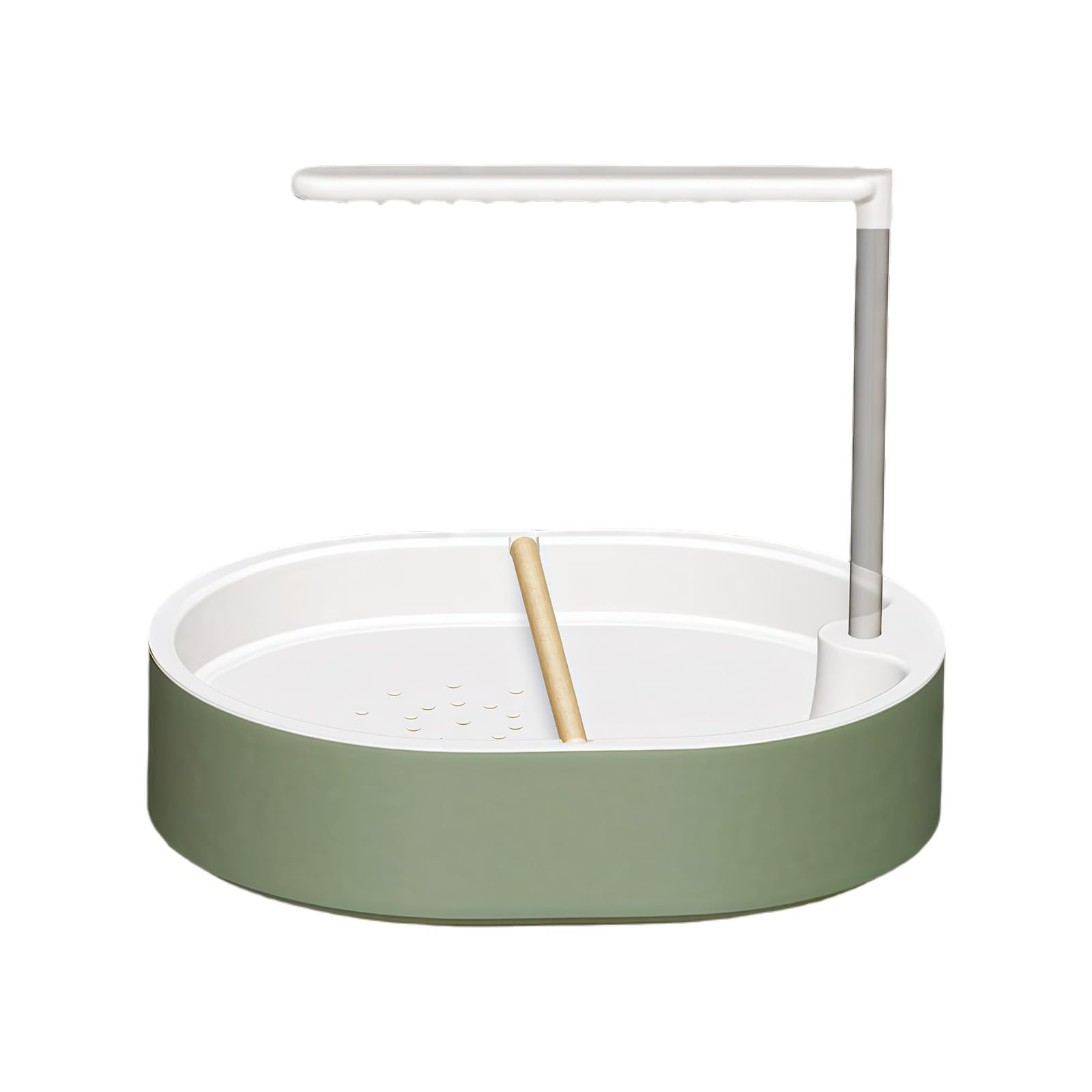 Hredyqw Parrots Automatic Shower Pet Bird Bath Cage Basin Parrots Bath Basin Shower Bowl Birds Accessories
