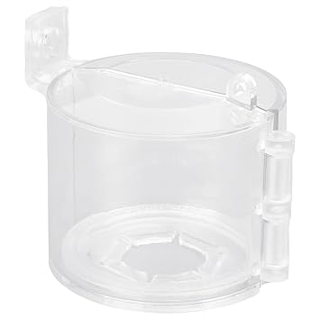 Wedinard Push Switch Button Protective Cover, Wear Resistance Firm Locking PC+Nylon+ Stainless Steel Safety Padlock Waterproof for Industrial Chemical